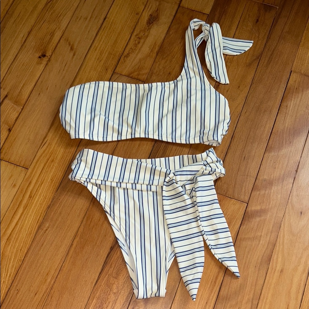Abercrombie & Fitch Striped Bikini